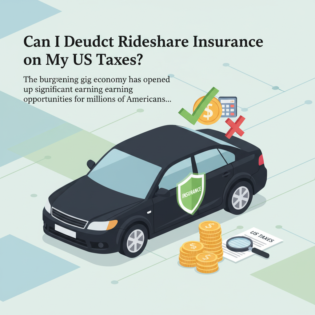 Can Rideshare Insurance Be Deducted on US Taxes? | Driver Guide