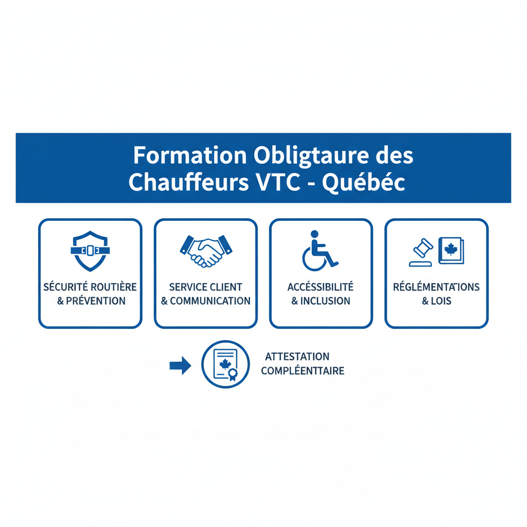 Mandatory Ride-Sharing Driver Training Curriculum Quebec