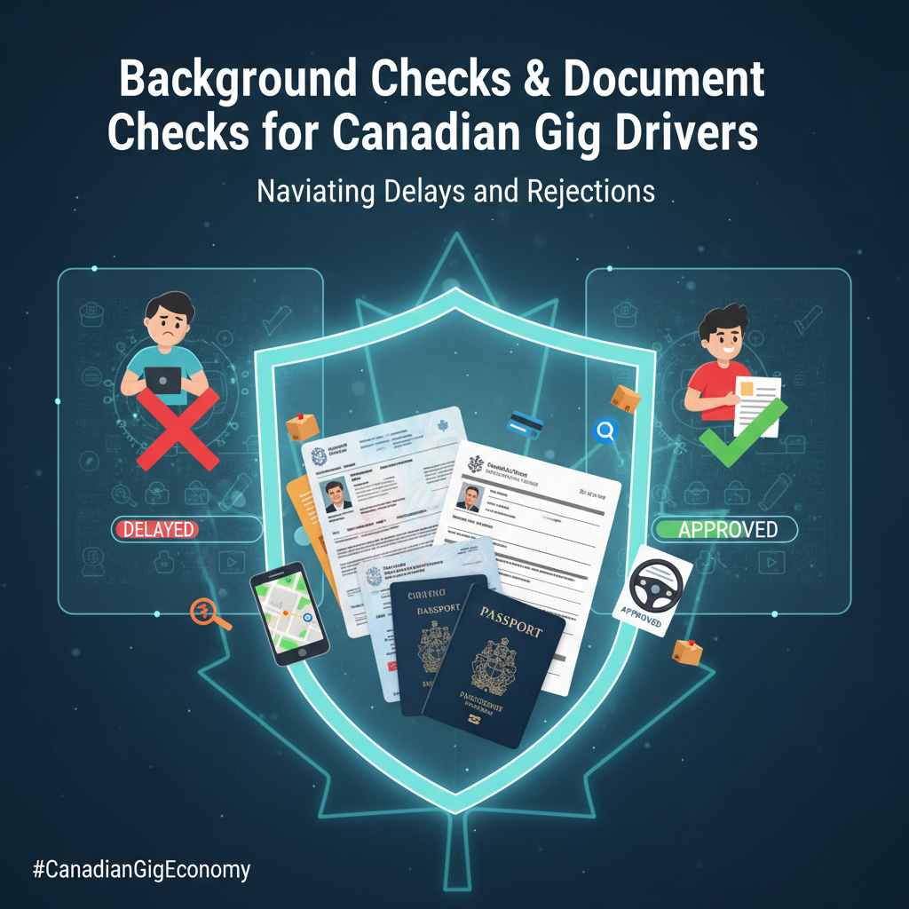 Canadian Gig Driver Background Checks: Resolve Delays & Rejections