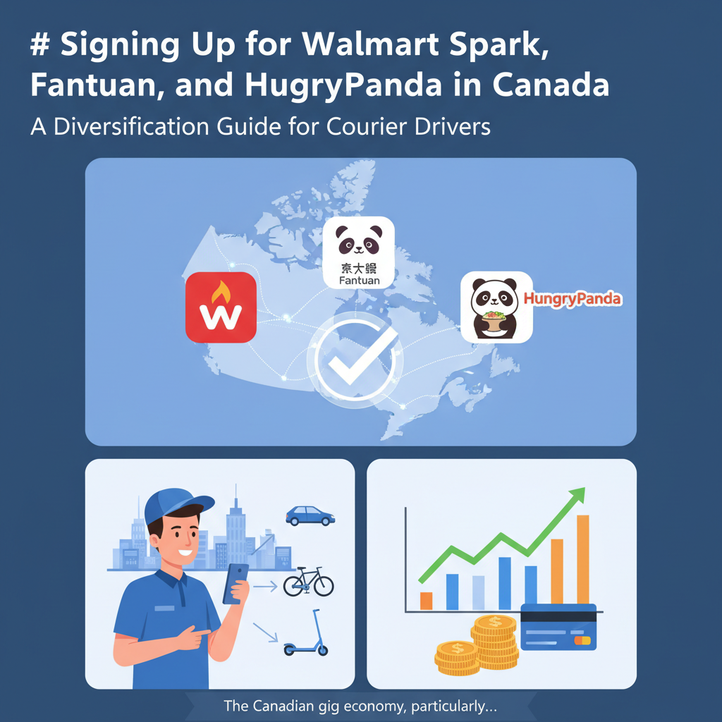 Beyond Uber/DoorDash: Sign Up for Spark, Fantuan & HungryPanda Canada